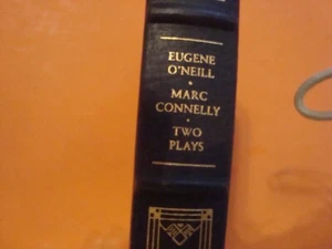TWO PLAYS Eugene O'Neill Marc Connelly Franklin Library LEATHER Pulitzer - Picture 1 of 5