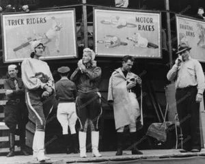 Daredevil Stunt Drivers Vermont Fair 1940 8x10 reimpresión de foto antigua - Imagen 1 de 1