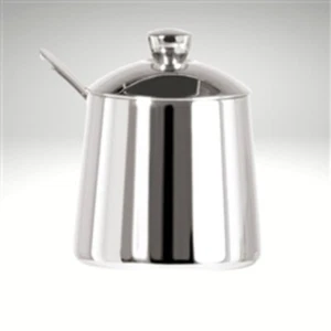 Frieling 18/10 Stainless Steel 10-Ounce Sugar Bowl with Spoon, Mirror Finish - Picture 1 of 4