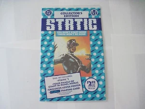 STATIC Key Issue #1 Collector's Edition SEALED 1st Appearance DC Comics 1993 - Picture 1 of 8
