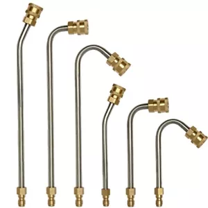 High Pressure Washer Gun Extension Wand Car Wash Metal Jet Lance 1/4" Quick Conn - Picture 1 of 18