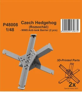 CMK 1/48 CMK Czech Hedgehog (Rozsocha) WWII Antitank Barrier (2 pcs) - Picture 1 of 1