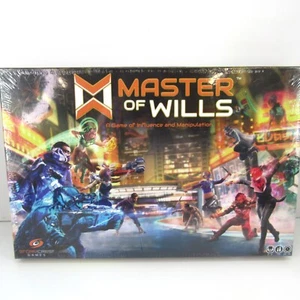 Master of Wills SciFi Board Game Stormcrest Games Limited First Edition 2017 New - Picture 1 of 6