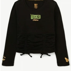 Justice Girls Wicked Long Sleeve Fashion Tee, Size XL 16/18 - Picture 1 of 3