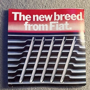 Fiat Range 1983-84 UK Foldout Brochure 126 Panda Uno X1/9 Mirafiori Argenta - Picture 1 of 2