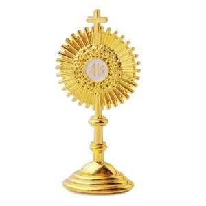 Catholic Town Communion Standing Cross Chalice Statue JHS Emblem with Sticker - Picture 1 of 4