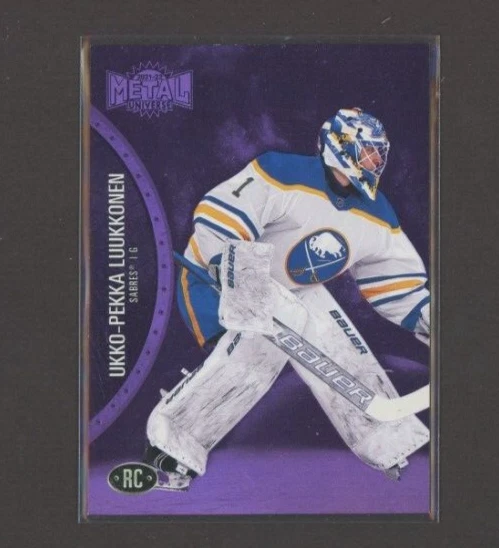 2021-22 Metal Universe Purple Spectrum #158 Ukko-Pekka Luukkonen 104/199