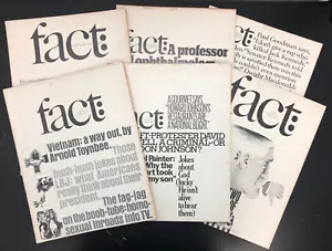 SET - 6 FAKTEN: Magazin 1965-67 Vol. 2-4 Inhalte für Erwachsene! SEHR SCHÖN! KOSTENLOSER VERSAND! - Bild 1 von 6