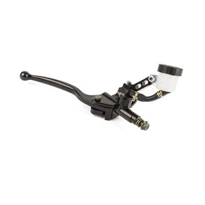 Pompa freno universale destra con serbatoio nero - Foto 1 di 3