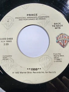 PRINCE - 1999 / Little Red Corvette - 45RPM VG F168 - Foto 1 di 2