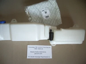 Botella lavadora se adapta a Iveco Eurocargo 500372219 Early Euro E14/15/18 etc para rediseñar - Imagen 1 de 4