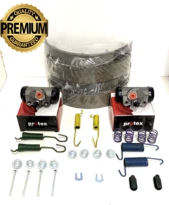 Fits Ford Mustang 1964 - 1973 Rear Brake Shoe Drum Overhaul Kit - Picture 1 of 2