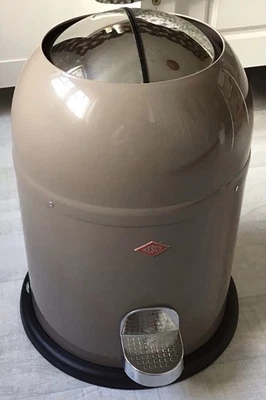 Wesco Mini Master Warm Grey Abfalleimer Mülleimer - Bild 1 von 4