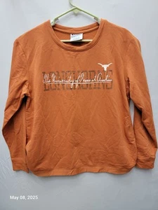 Champion Longhorns University of Texas Austin Crewneck Sweatshirt Women's Large - Picture 1 of 10