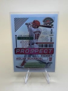 2024 Panini Prospect Edition Debut #129 Nolan Schanuel Angels - Bild 1 von 2