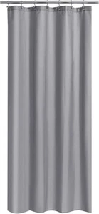 N&Y HOME Fabric Shower Stall Curtain or Liner 36"W x 72"L (Pack of 1), Grey - Picture 1 of 6