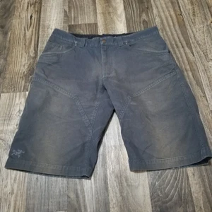 Arcteryx Shorts Mens Size 34 Hiker Gorp Outdoor ARCTERYX Black (Faded) - Picture 1 of 16