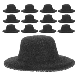 24 Piezas Sombreros Artesanales Miniatura Para Navidad 4 cm Pequeños Adornos de Tela Muñecas - Imagen 1 de 19
