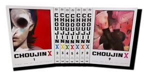 Choujin X Volumes 1-9 Complete Manga Set BRAND NEW English! Official Viz Media! - Picture 1 of 1