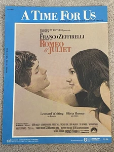 Partituras 1968 A Time for US Romeo & Juliet de Rota, Kusik, Snyder - Imagen 1 de 4