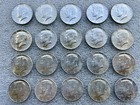 (20) TWENTY 1964 Kennedy Half Dollars UNC condition 90% Silver w/ FREE Shipping!