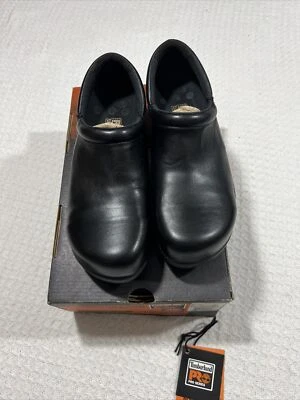 Zueco de trabajo sin cordones Timberland PRO Newbury ESD para mujer talla 8,5 W color negro EE. UU. Foto 1 de 4