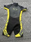 BOYS GIRLS THE WETSUIT FACTORY SHORTY WETSUIT AGE 11-12 GREAT CONDITION