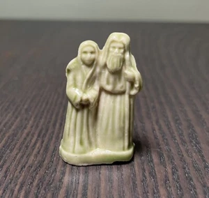 Vintage Wade Whimsies Red Rose Tea Figurine Noah and Wife Noah's Ark Series - Picture 1 of 6