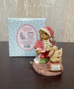 2001 Cherished Teddies Enesco Wendall "Naughty Or Nice" Limited Ed 848575 W Box - Picture 1 of 5