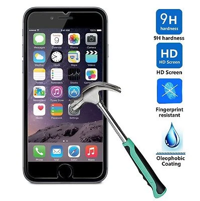 Wholesale  For iPhone 17 16 15 14 13 12 11XS 8 Tempered Glass Screen Protector - Image 1 of 4