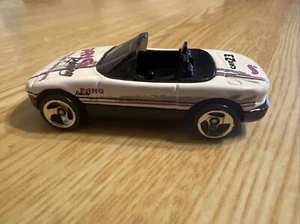 2000 Hot Wheels Mazda MX-5 Miata Pang Racing Official Pace Car White - Picture 1 of 5