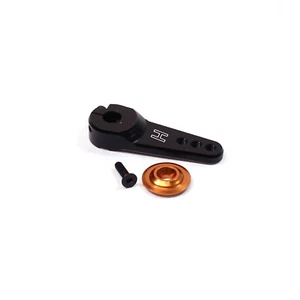 Racers Edge Black Aluminum Large Clamping Servo Arm (Horn) 24T Hitec - Picture 1 of 1