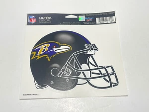 Baltimore Ravens Wincraft NFL 5x6 Colored Ultra Decal FREE SHIP!! - Picture 1 of 1