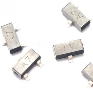 50pcs BAV99 A7 0.2A/70V SOT-23 SMD Switch Transistor - Picture 1 of 4