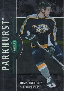 2002-03 Parkhurst Silver #178 Denis Arkhipov /50 