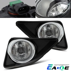 Fit 2009 2010 Toyota Corolla Yellow Lens Bumper Amber Fog Light Replacement Pair - Picture 1 of 4