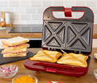 Toast Maker Sandwich Toaster Machine Non-Stick Easy Clean Global Gizmos Toastie