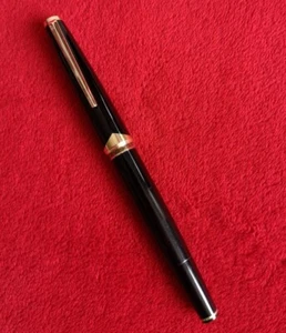 Fountain pen 1970s MONT BLANC No.121 EF 18K gold - Picture 1 of 10