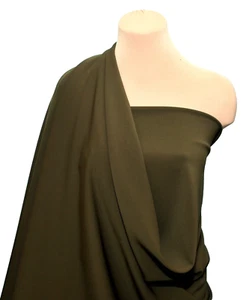 SCUBA CREPE OLIVE 4 WAYS STRETCH 58" DRESSES (REDUCED) - Bild 1 von 1