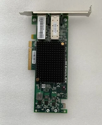Emulex P005414 Fibre Channel Card - (2) 10Gb/s Fibre Ports - Image 1 of 3