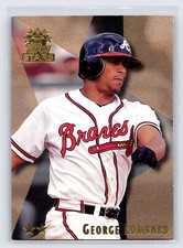 GEORGE LOMBARD 1999 Topps Stars Two Stars Baseball Card #43 Atlanta Braves
