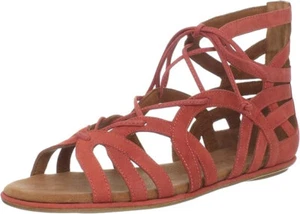 Gentle Souls by Kenneth Cole Womens Break My Heart 3 Faux Suede | Red | 6M - Picture 1 of 5