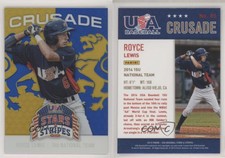 2015 Panini Stars and Stripes Crusade Blue Royce Lewis #85