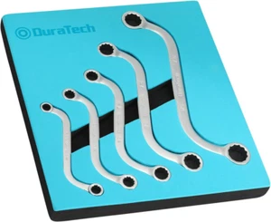 Duratech S-Style Ringschlüssel-Set, SAE, 5-teilig, 5/16" bis 3/4", 12 Punkt, CR-V S - Bild 1 von 12