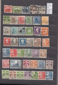FRANCOBOLLI STAMPS LOTTO DANAMIRCA USATI ( L21050) - Picture 1 of 1
