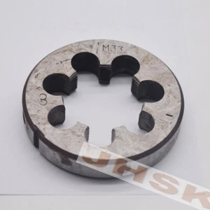 Troquel métrico para mano derecha HSS M33 × 1 troqueles herramientas de roscado M33 × 1 mm diente fino - Imagen 1 de 4