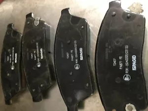 More details for front brake pad set 4x replacement pads - pagid part number-t2407 cadillac srx