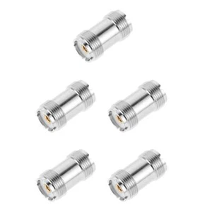 5pcs to Female SO239 Adapter Connector Dual Pass Design for Stable Signal - Zdjęcie 1 z 12