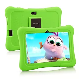 Tablet per Bambini Verde 7 Pollici Android in silicone fotocamera app installate - Imagen 1 de 9