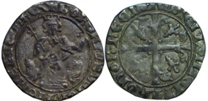 1309-1343 Italy Naples Robert d' Angio The Wise Silver Gigliato - Picture 1 of 1